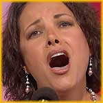 close-up of Barbara Padilla
